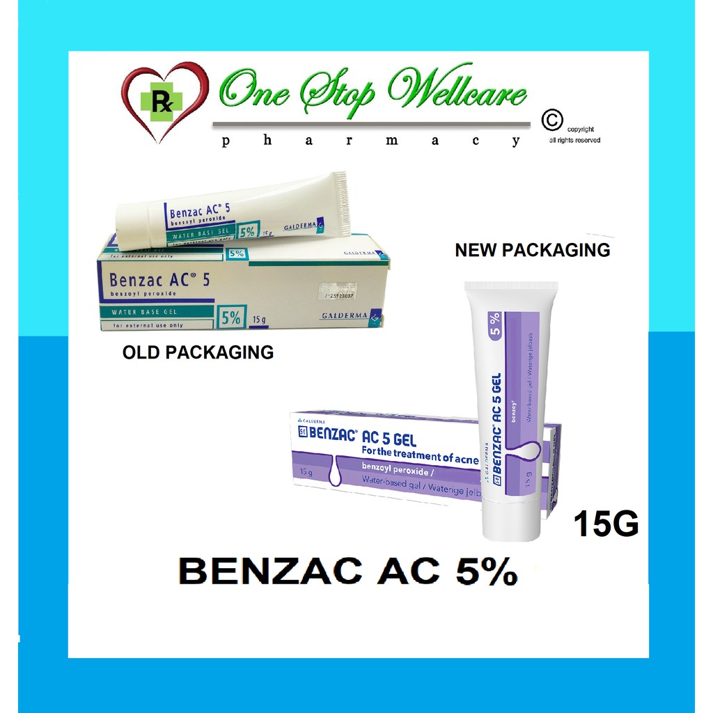 BENZAC AC 5 (WATER BASE GEL) 15G / 60G Shopee Malaysia