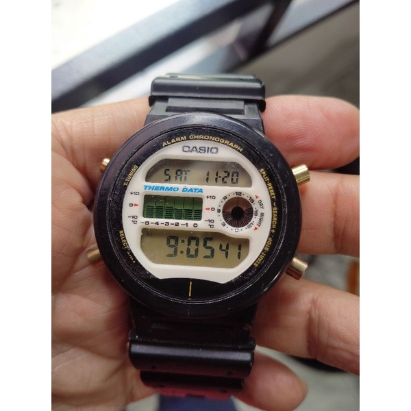 Vintage G-Shock Dw 6100 Gold Lcd | Shopee Malaysia