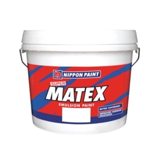 NIPPON Paint Super Matex 7L Cat Putih Cat Kapur NIPPON Paint Super Matex 7L Cat Putih Cat Kapur