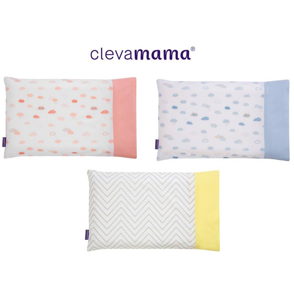 Clevamama Clevafoam Baby Pillow Replacement Cover Shopee Malaysia