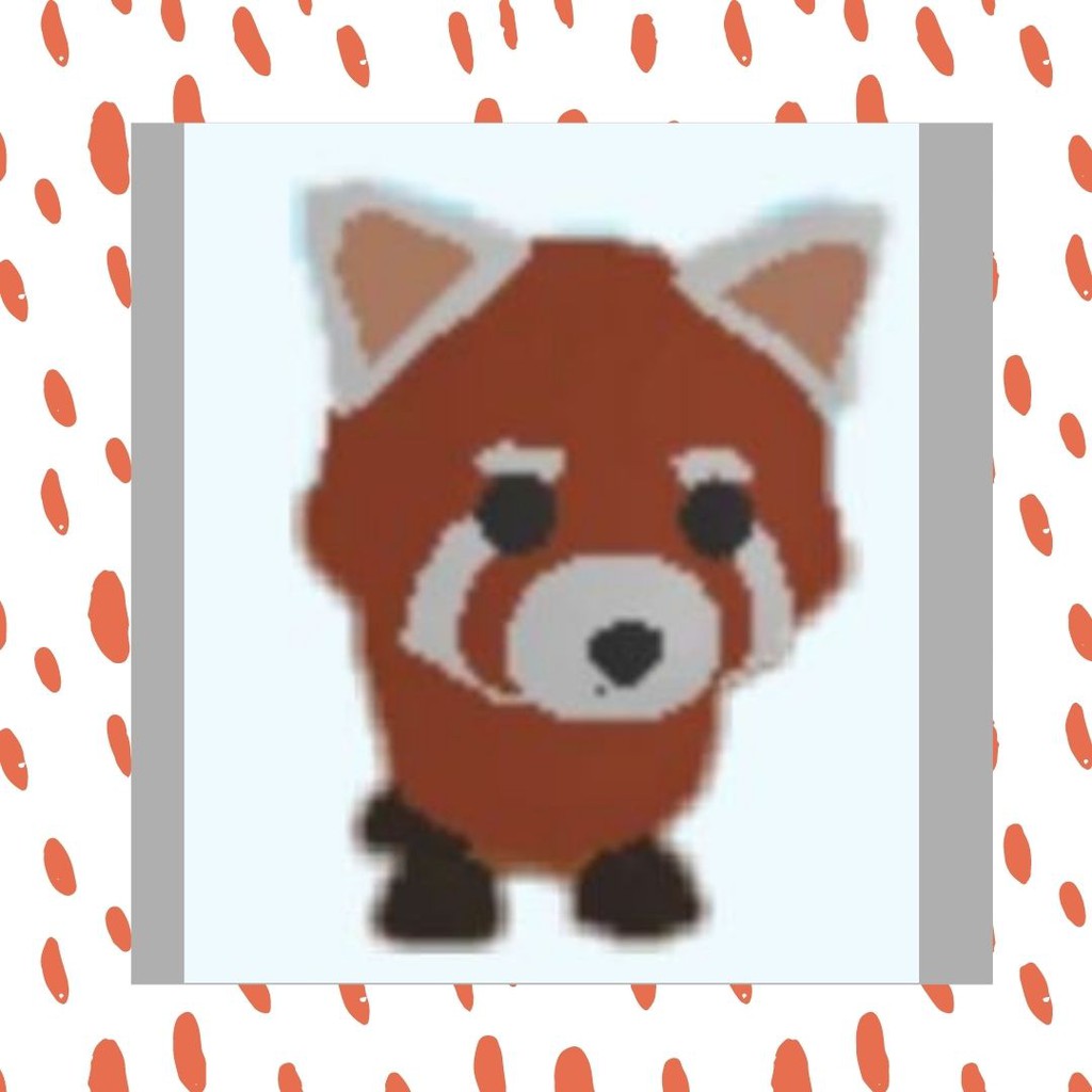 Adopt Me Red Panda Ultra-Rare | Shopee Malaysia