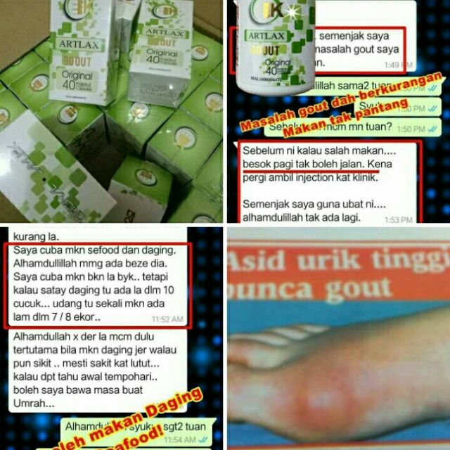 Ubat Gout Semulajadi - Jurupulih