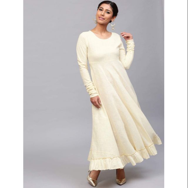 nayanthara anarkali dress