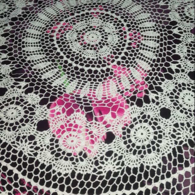 Blog Lipislady Alas Meja Bulat Crochet