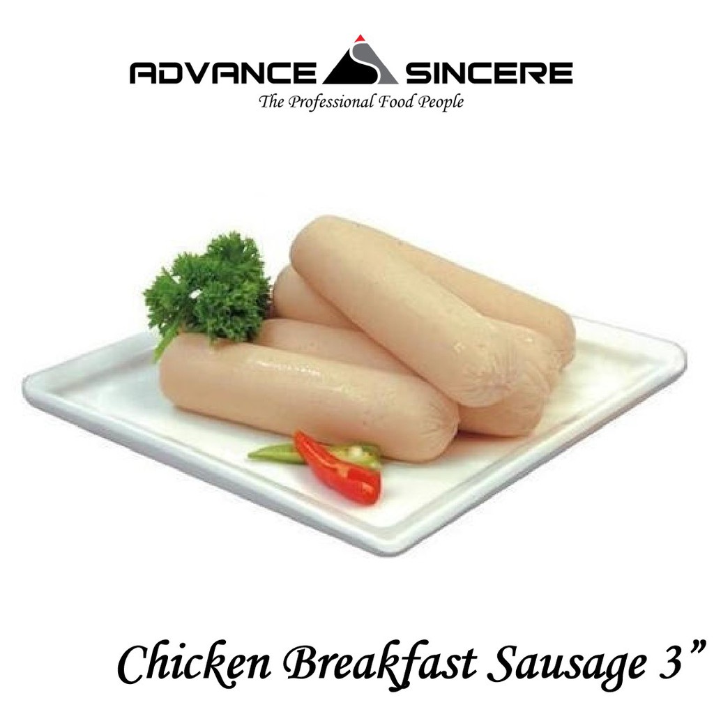 (Halal) MB Chicken Breakfast Sausage 3 inch ASSB Grocery Shopee