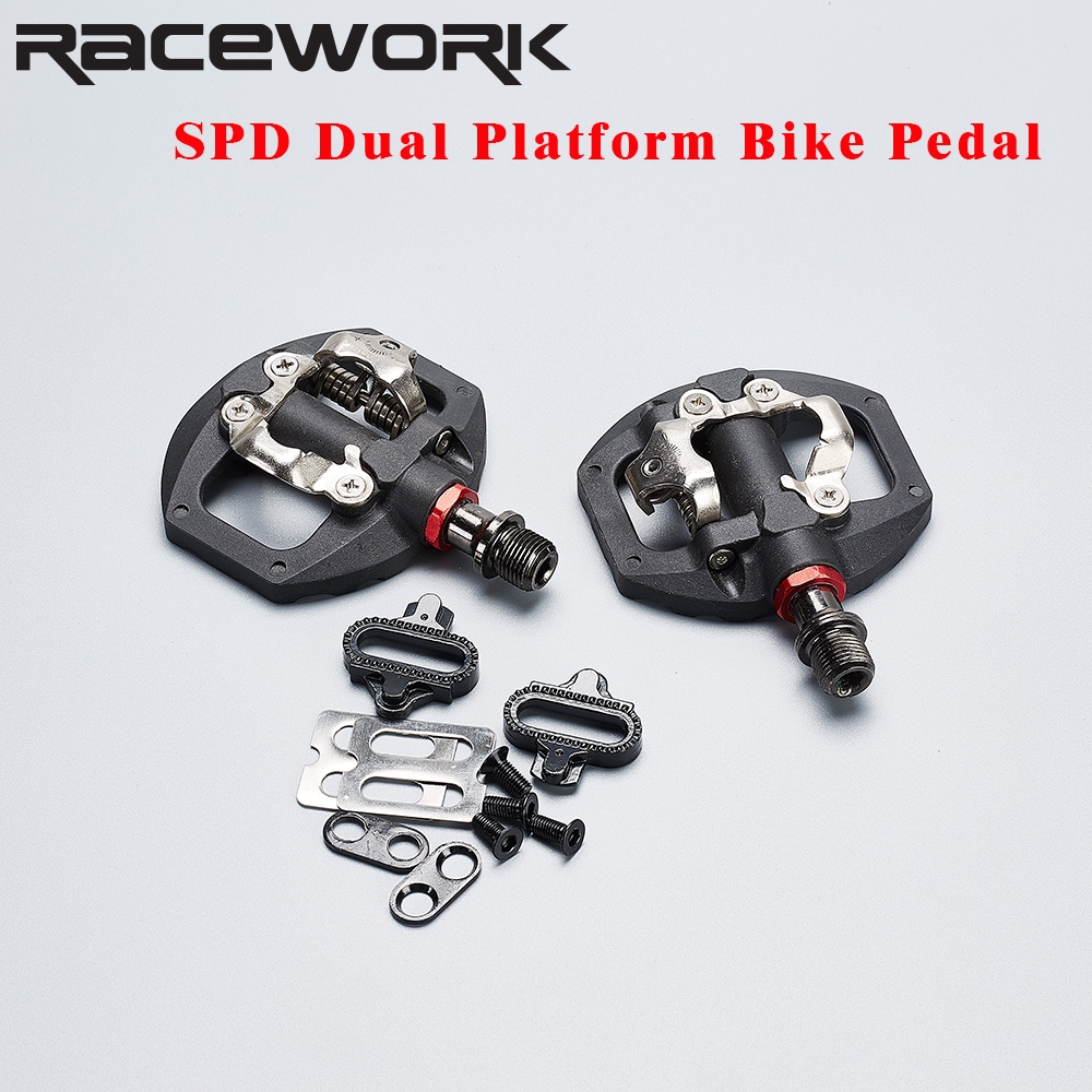 dual platform mountain bike pedals