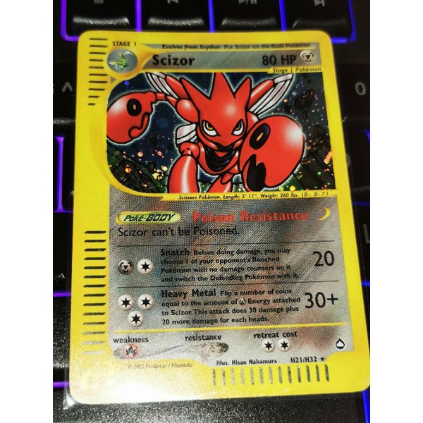 pokemon scizor card