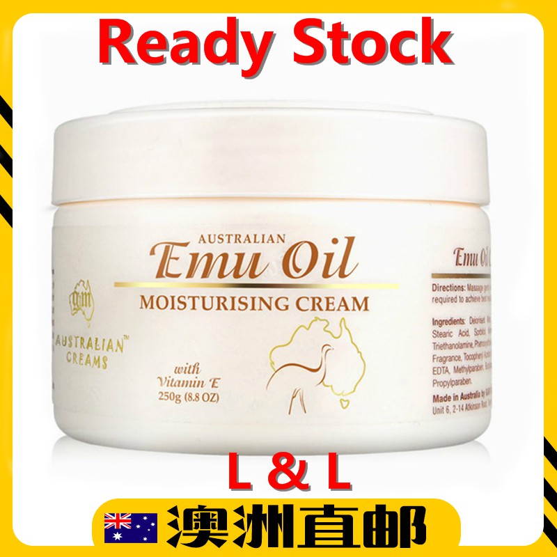 Ready Stock EXP: 08/2024yr] G&M Australian EMU Oil Cream With Vitamin E 250g (Made Australia) | Shopee Malaysia