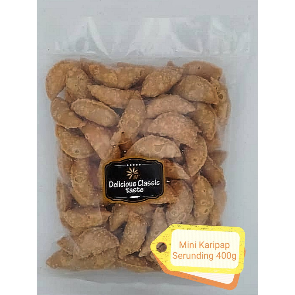 KEREPEK MINI KARIPAP SERUNDING 400G wow! | Shopee Malaysia