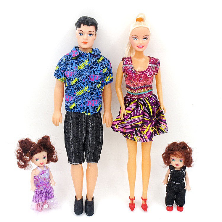 barbie and ken family