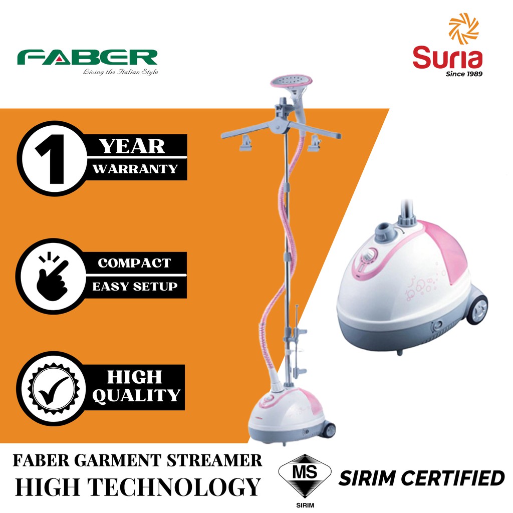 (Ready Stock) FABER 1580W GARMENT STEAMER FGS1916 Shopee Malaysia