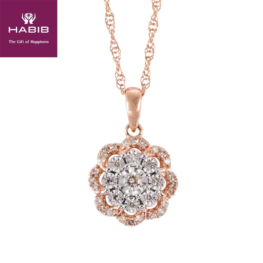 HABIB Alondra Diamond Necklace Shopee Malaysia