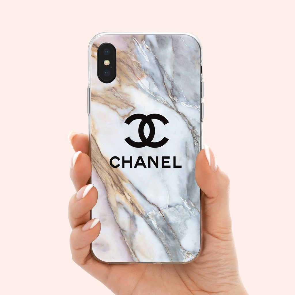 Fashion Chanel Marble Case Iphone 6 6s 6plus 7 7plus 8 8plus X Xr Xs Max Cases Shopee Malaysia