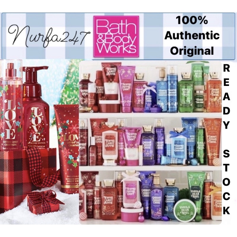 Bath And Body Works Christmas Collection Sale Bath Body Works Shopee Malaysia
