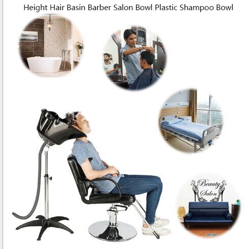 Height Hair Basin Barber Salon Bowl Plastic Mobile Shampoo Bowl home salon  hair salon wash basin | Shopee Malaysia