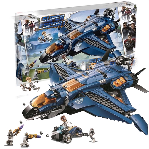 quinjet lego set