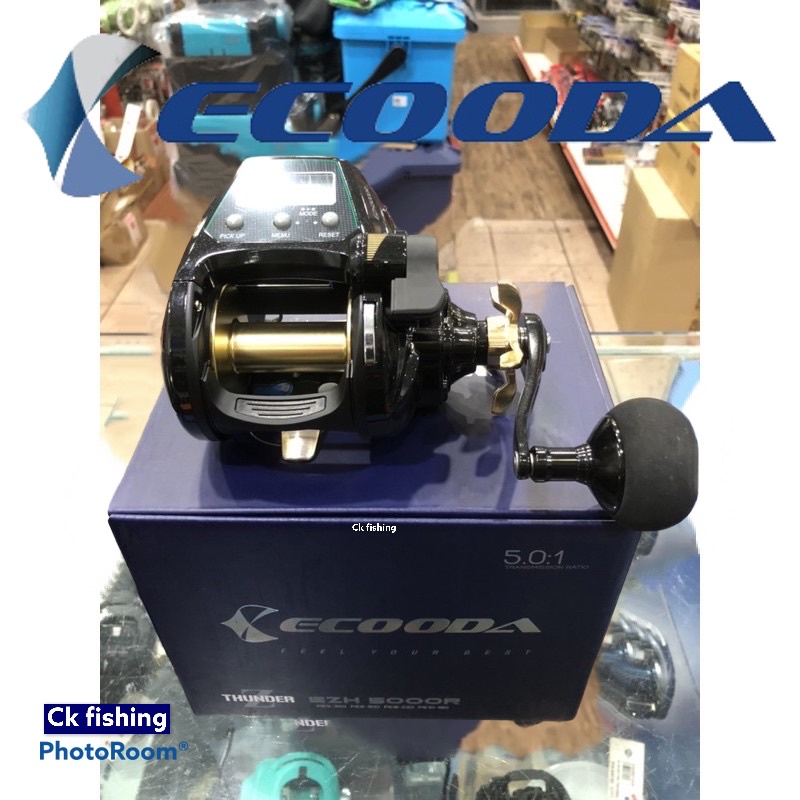 ECOODA EZH5000R Power Assist Fishing Reel DC 12V Electric Reel / Deep