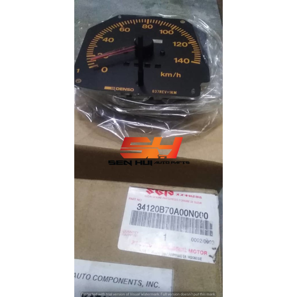 SUZUKI Jimny SPEEDOMETER 34120B70A00N000 Genuine Part Shopee Malaysia