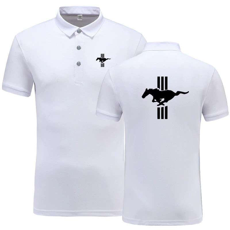 mustang polo shirt