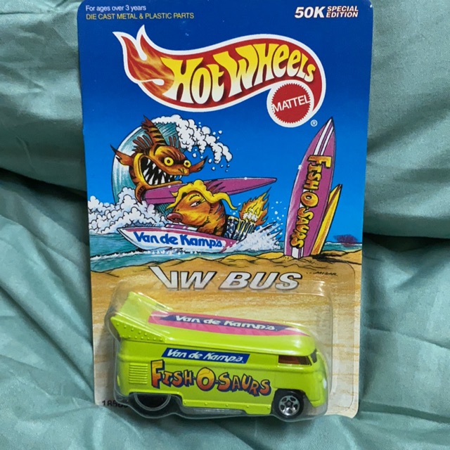 hot wheels van de kamp's vw bus