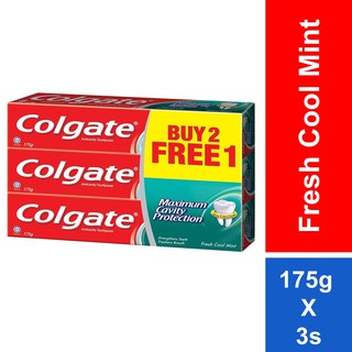 Image of Colgate Maximum Cavity Protection Toothpaste Fresh Cool Mint 175g x 3s [Valuepack]