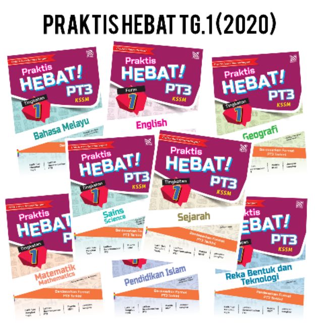 Buku Latihan : Praktis Hebat Tingkatan 1 (2020)  Shopee 