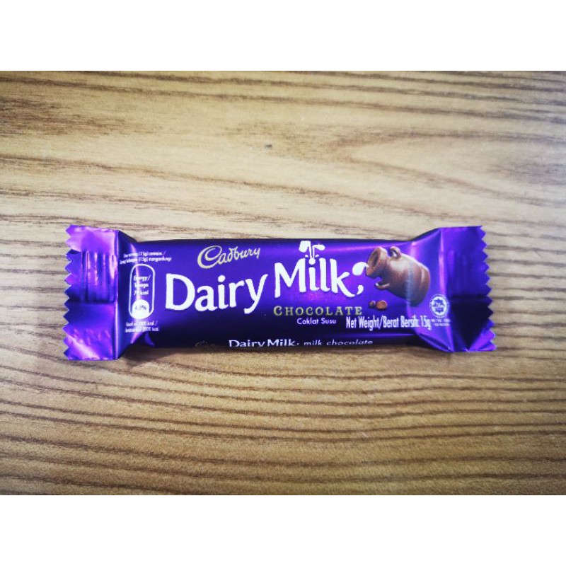 cadbury dairy milk chocolate 15g | Shopee Malaysia