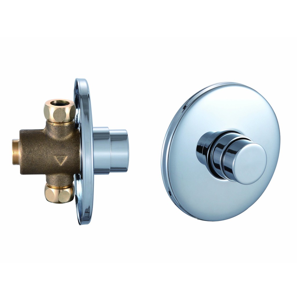 Auto shut off time delay show valve public beach shower valve water