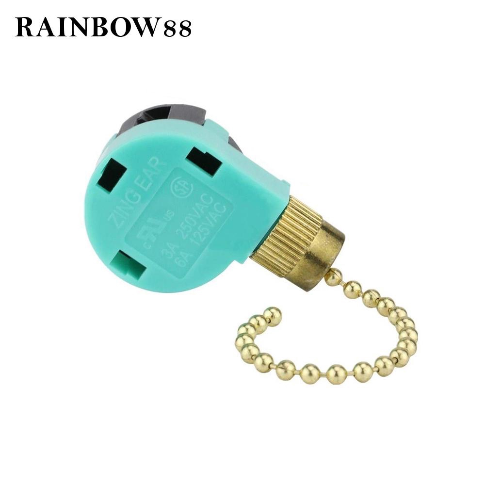 Ze 268s6 3 Speed 4 Wire Ceiling Fan Switch Wall Light Control Pull
