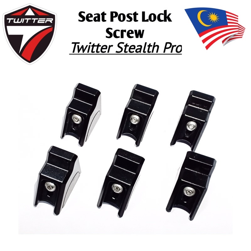 READY STOCK!! SEAT POST LOCK SCREW FOR TWITTER STEALTH PRO