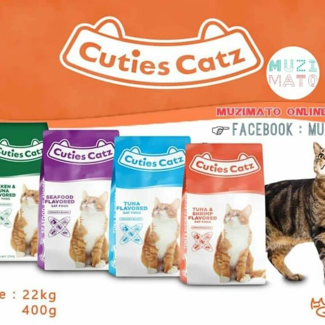 Cuties Catz Makanan Kucing 400g | Shopee Malaysia