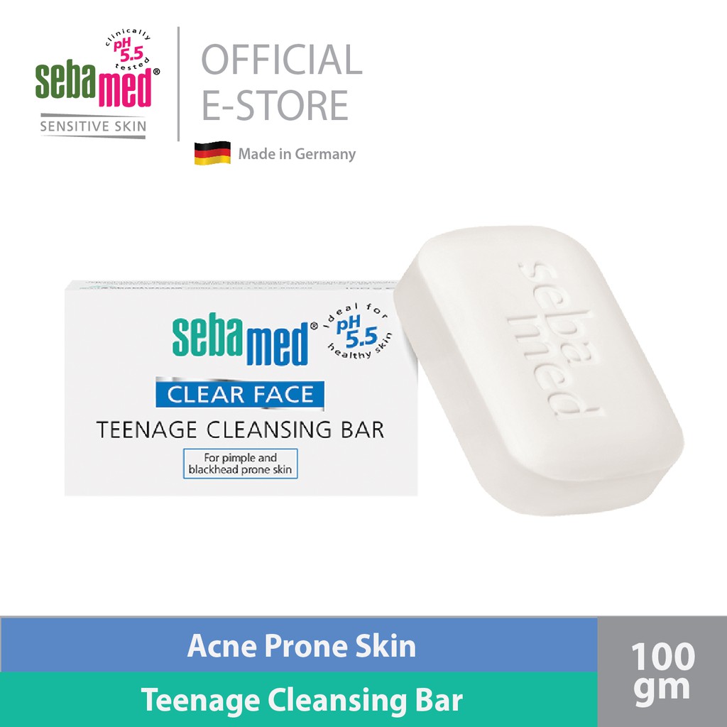 Sebamed Clear Face Teenage Cleansing Bar (100gm) Shopee Malaysia