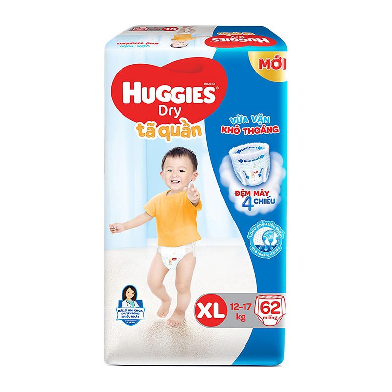[Genuine PRODUCTS] Huggies Diaper Pants Size XL For Baby 1217kg