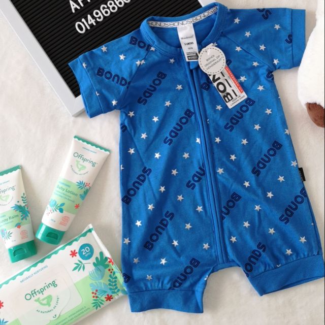 bonds zip romper wondersuit