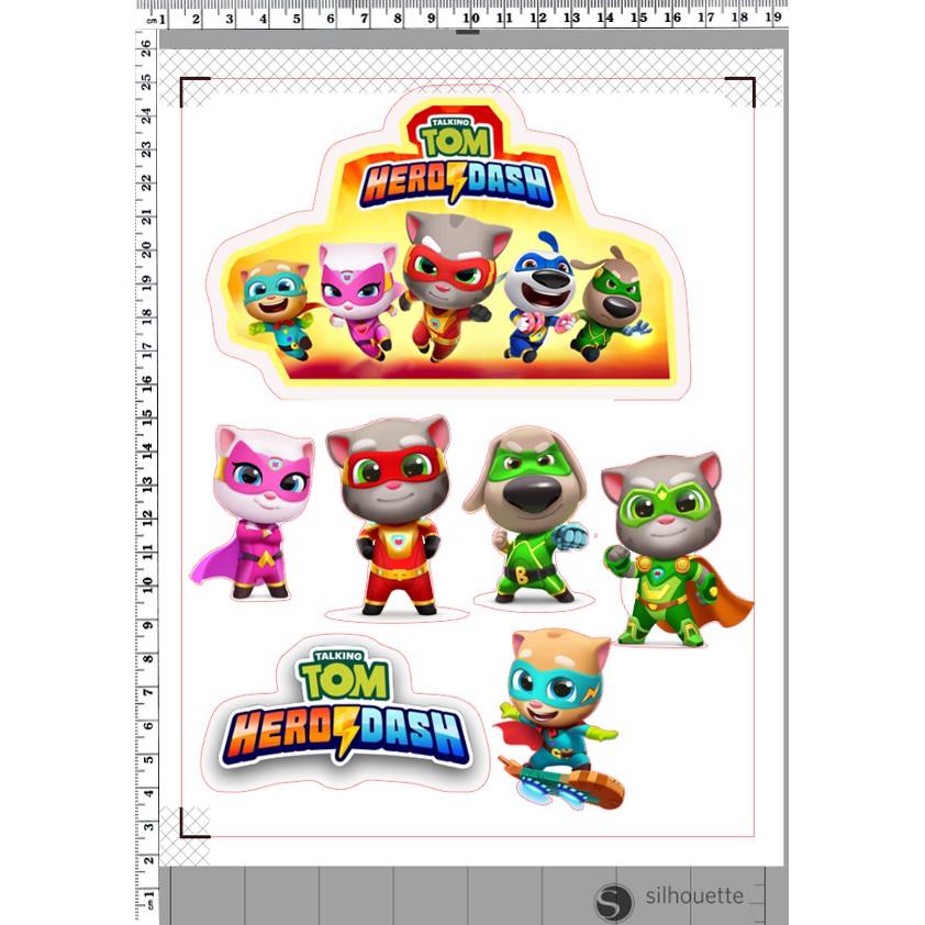 talking tom hero dash toys