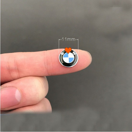 BMW Logo Mini 1 CM F30 F10 E36 E39 E46 E60 E90 M3 M5 M6 MSport 11mm KEY FOB REMOTE BADGE car sticker