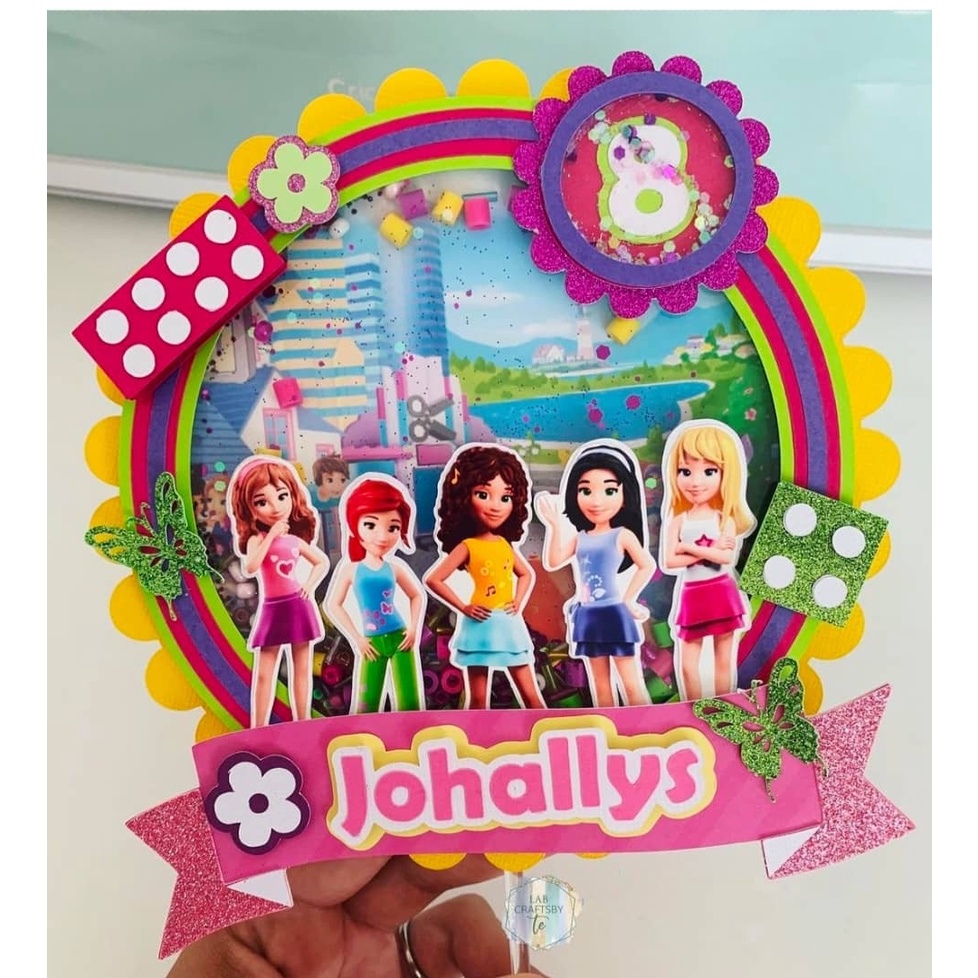 LEGO FRIENDS Cake topper | Shopee Malaysia