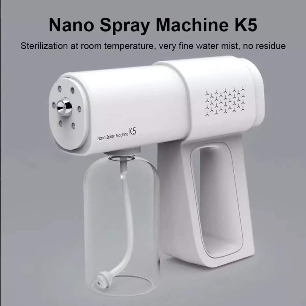 Nano Spray Gun K5 Sanitizer Handheld Machine Disinfection Wireless