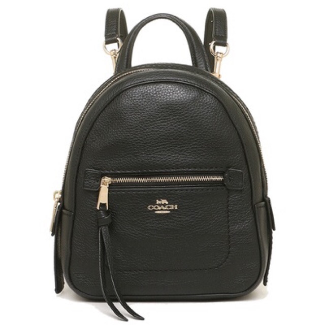 coach andi backpack black