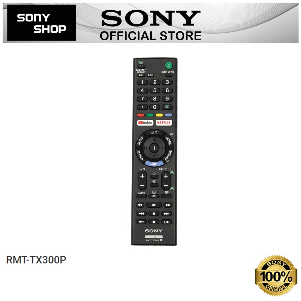 Sony Bravia Tv Remote Control For Lcd Led Smart Tv Android Tv Rmt Tx300p Shopee Malaysia