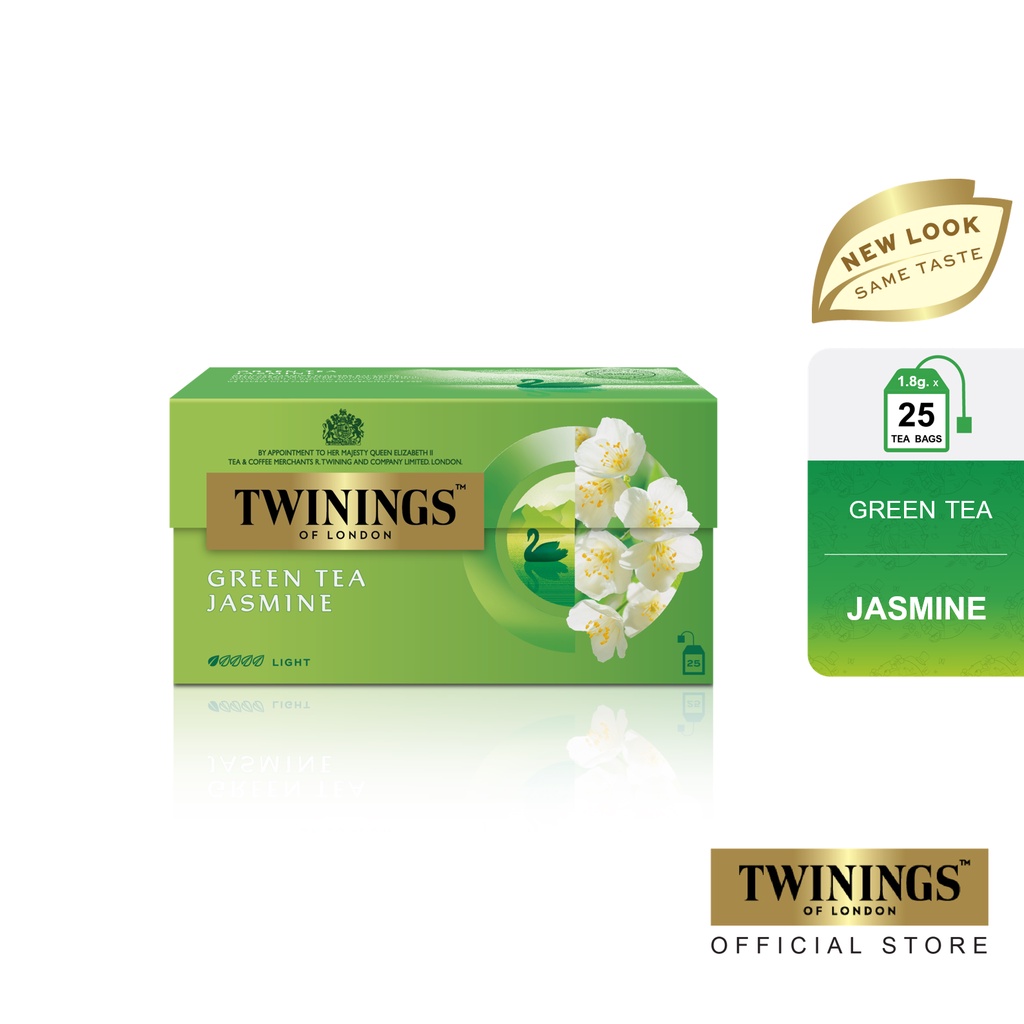 Twinings New Jasmine Green Tea New Look (25 Pcs x 1.8g) Shopee Malaysia