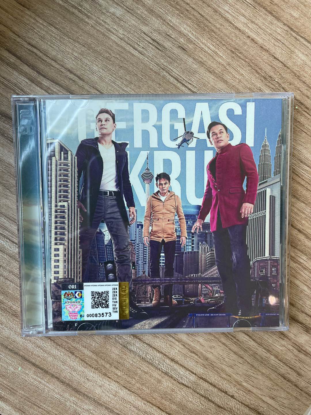 Kru Gergasi Cd Album 2 Cd Shopee Malaysia