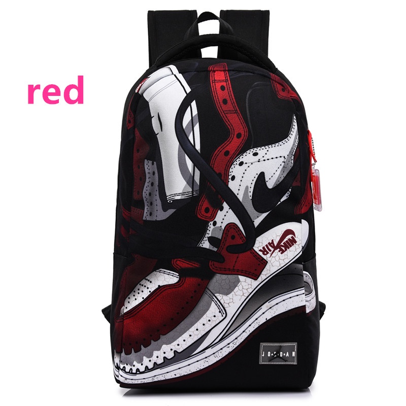 ready stock NK air jprdan Backpack AJ Men's Bagpack Sports Bag packs