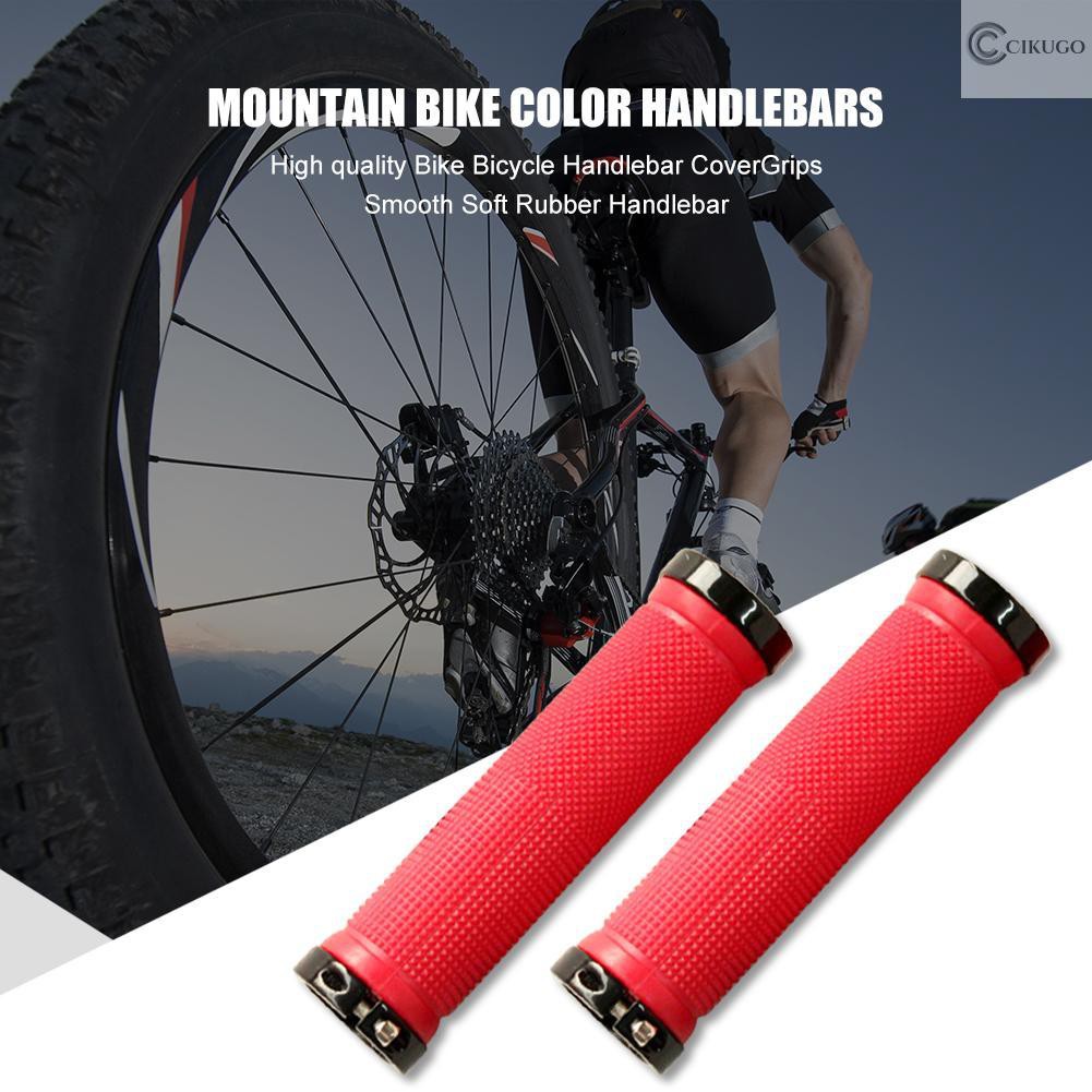 red mountain bike handlebars