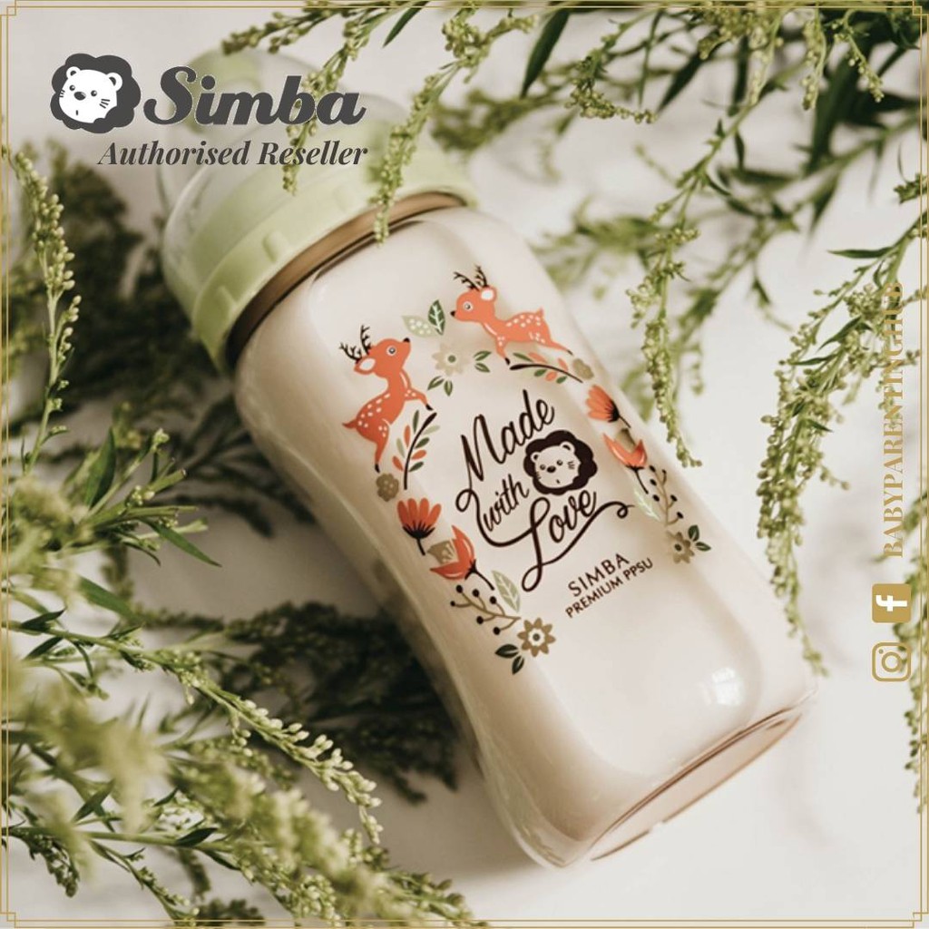 Simba Dorothy Wonderland PPSU Wide Neck Feeding Bottle 360ml | Shopee ...