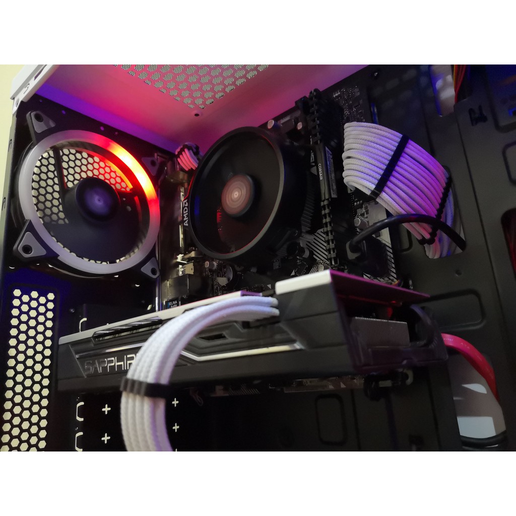 Build Amd Ryzen 3 2200g With Radeon Rx580 4gb Shopee Malaysia