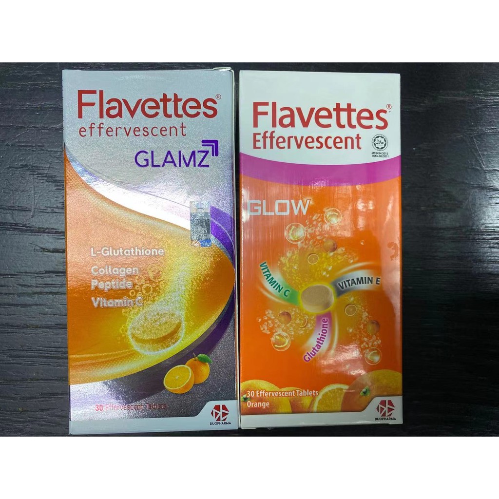 Flavettes glow vitamin