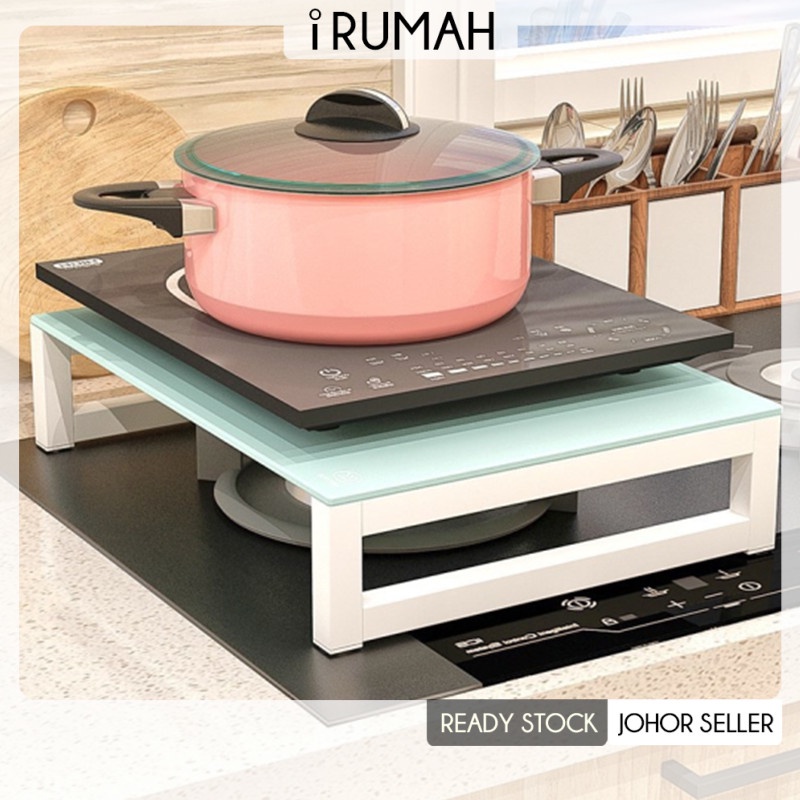 【i.Rumah】Kitchen shelf induction cooker support rack microwave oven natural gas integrated stove electric ceramic stove