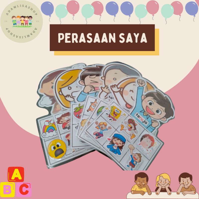 PERASAAN SAYA AKTIVITI INTERAKTIF /BUSYBOOK | Shopee Malaysia