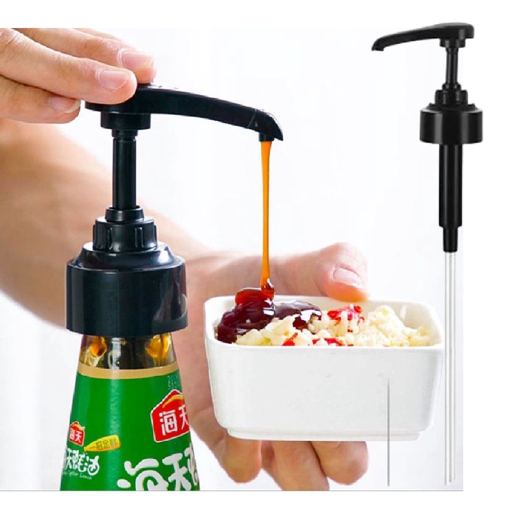 Oyster Sauce Pump Head Oil Chili Tomato Sauce Bottle cap Squeezer Soy